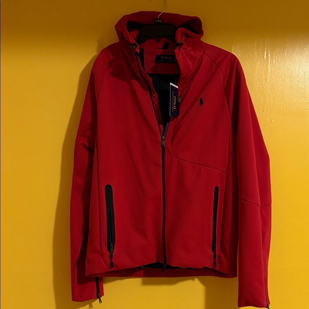 Polo by Ralph Lauren Men's Vibrant Red Performance Jacket